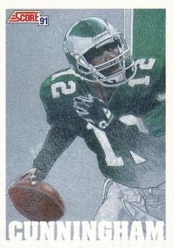 Randall Cunningham Philadelphia Eagles 1991 Score NFL Team MVP #633